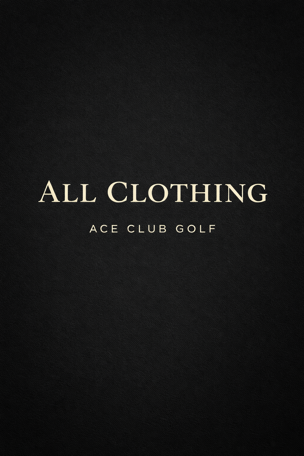 All Clothing