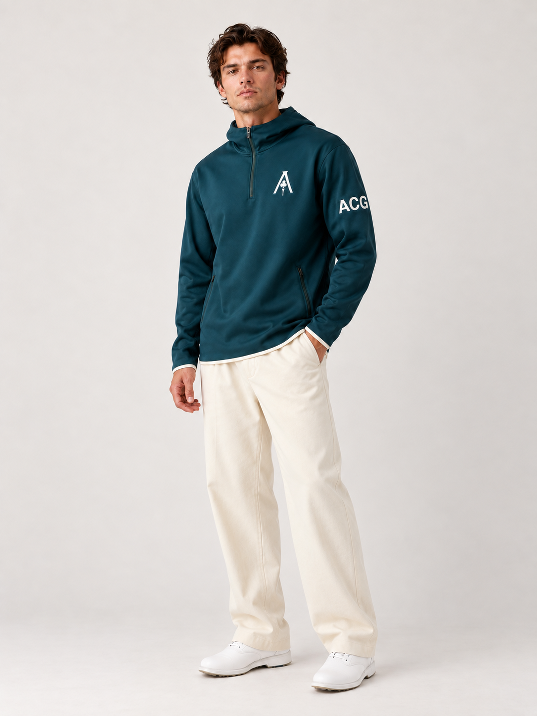 Maverick Quarter Zip Golf Hoodie