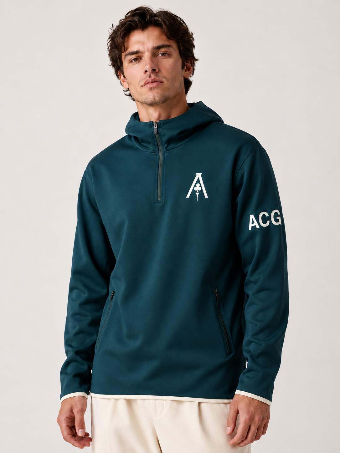 Maverick Quarter Zip Golf Hoodie